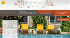 Desktop Screenshot of hotel-residence.com